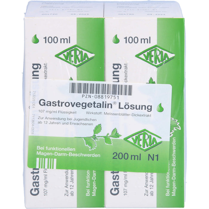 Gastrovegetalin  Lösung, Flüssigkeit, 200 ml Lösung