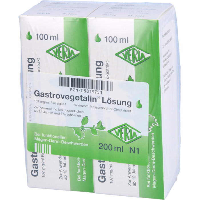 Gastrovegetalin  Lösung, Flüssigkeit, 200 ml Lösung