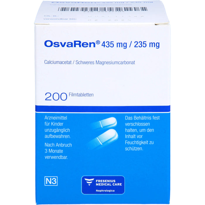 OsvaRen Filmtabletten bei hohen Phosphatwerten, 200 St. Tabletten