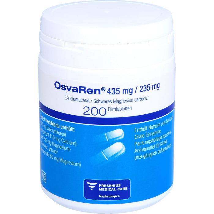 OsvaRen Filmtabletten bei hohen Phosphatwerten, 200 pcs. Tablets