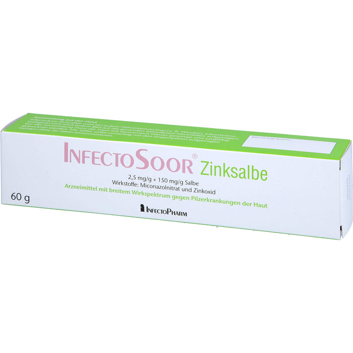 InfectoSoor  Zinksalbe, 2,5 mg/g + 150 mg/g Salbe, 60 g Onguent