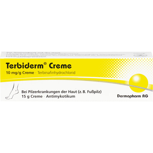 Terbiderm 10 mg/g Creme bei Pilzerkrankungen der Haut, 15 g Creme