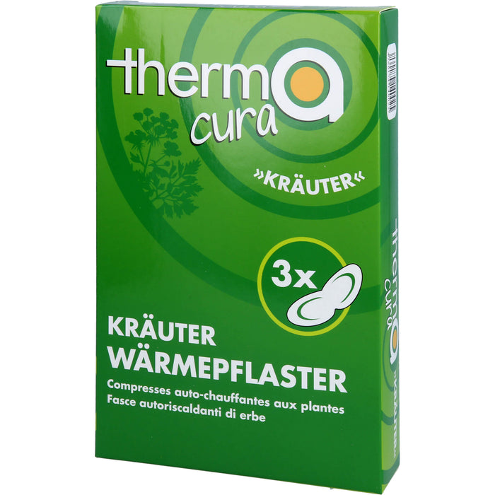 Thermacura Kräuter Wärmepflaster, 3 pc Pansement