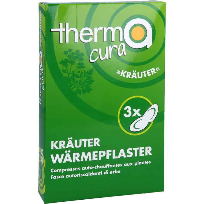 Thermacura Kräuter Wärmepflaster, 3 pc Pansement