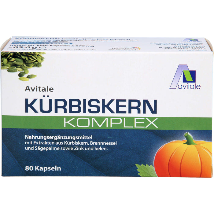 Kürbiskern Komplex Kapseln, 80 St KAP