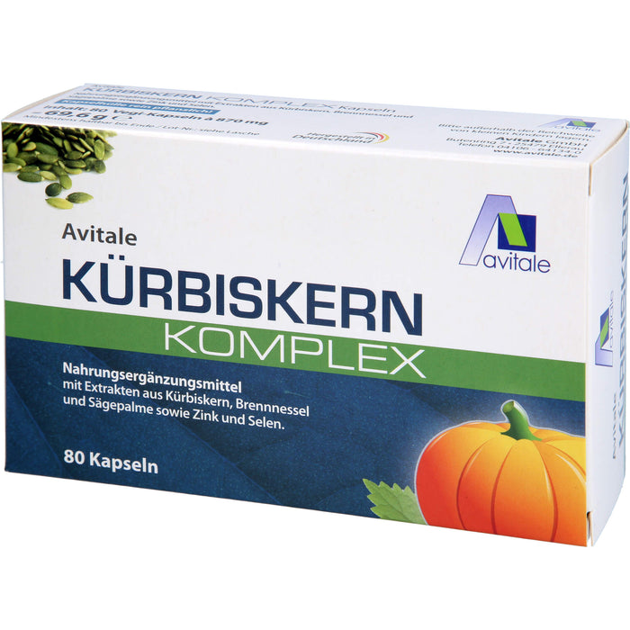Kürbiskern Komplex Kapseln, 80 St KAP