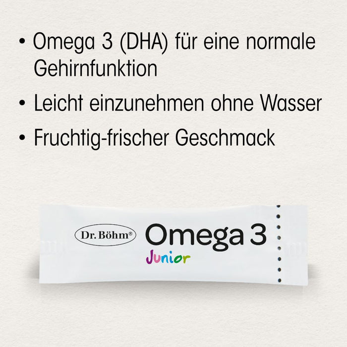 Dr. Böhm Omega 3 Junior, 30 St. Beutel