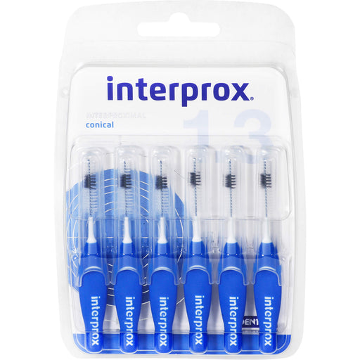 interprox conical blau Interdentalbürsten 1,3 mm, 5 St. Interdentalbürsten