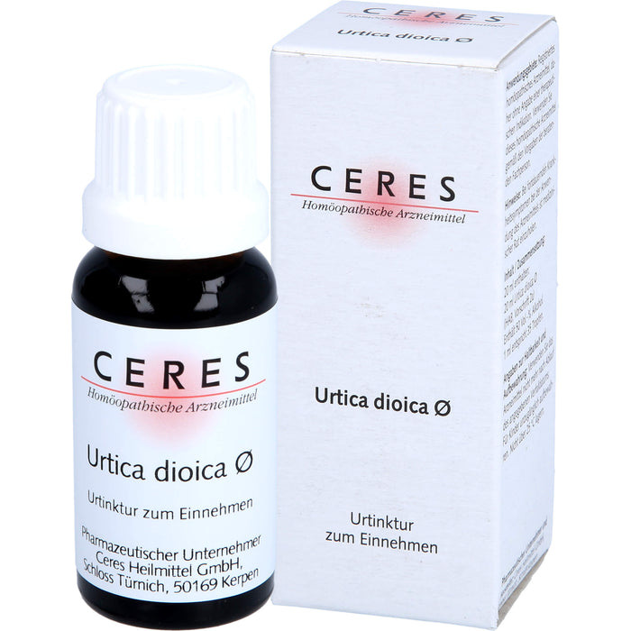Ceres Urtica dioica Urtinktur, 20 ml Solution