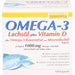 Omega-3 Lachsöl plus Vitamin D plus Omega-3-Konzen, 100 St. Kapseln