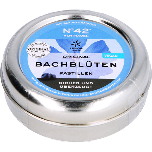 LEMON PHARMA No. 42 Vertrauen Original Bachblüten Pastillen, 50 g Pastillen
