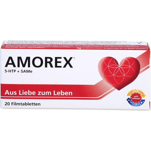 AMOREX Filmtabletten bei Liebeskummer und Trennung, 20 St. Tabletten