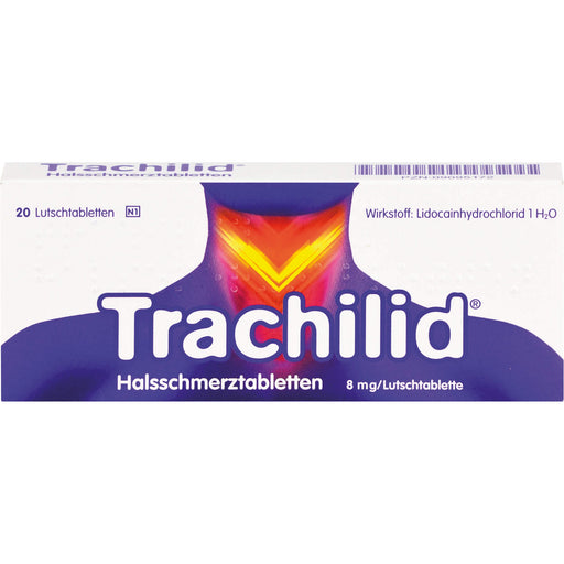 Trachilid  Halsschmerztabletten, 8 mg/Lutschtablette, 20 St. Tabletten