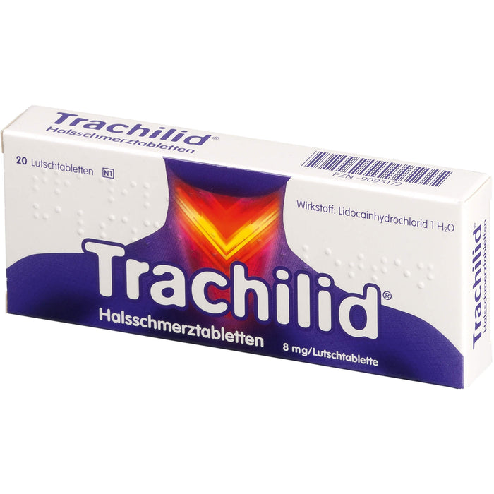 Trachilid  Halsschmerztabletten, 8 mg/Lutschtablette, 20 pcs. Tablets