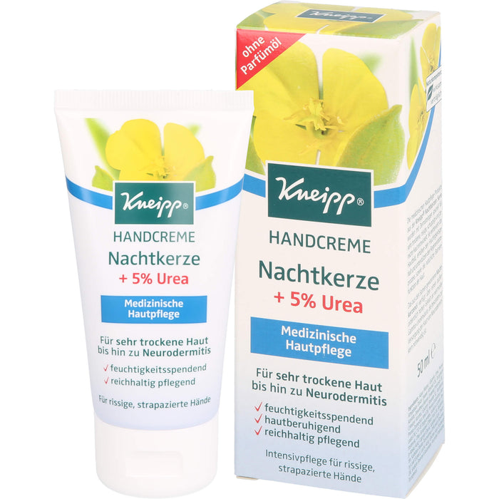 Kneipp Handcreme Nachtkerze + 5% Urea, 50 ml Cream