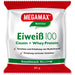 MEGAMAX Nutrition Eiweiß 100 Pulver Geschmack Neutral, 30 g Pulver