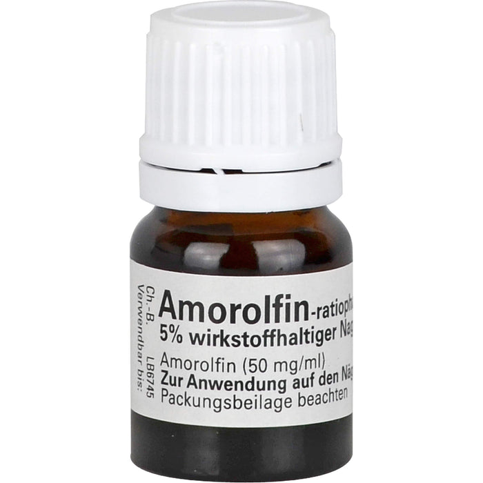 Amorolfin-ratiopharm  5% wirkstoffhaltiger Nagellack, 5 ml Nail varnish containing active ingredients