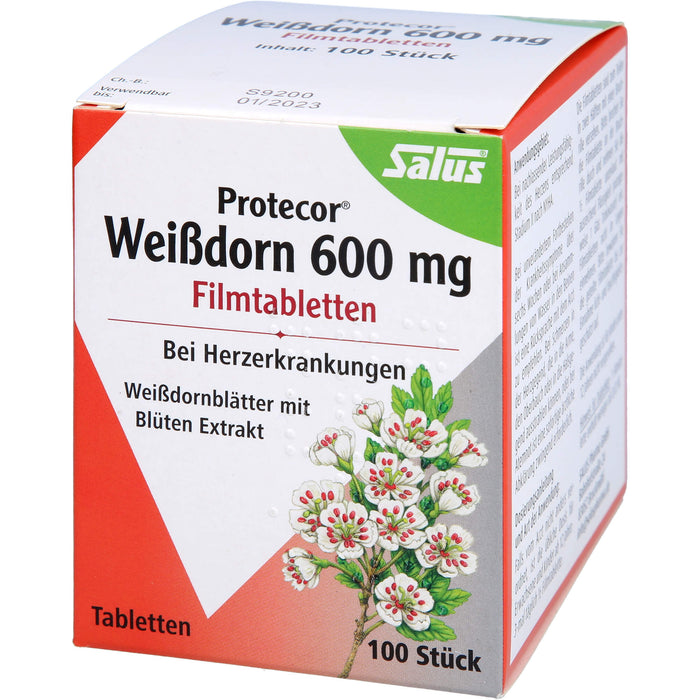 Protecor Weissdorn 600mg Filmtbl., 100 pcs. Tablets