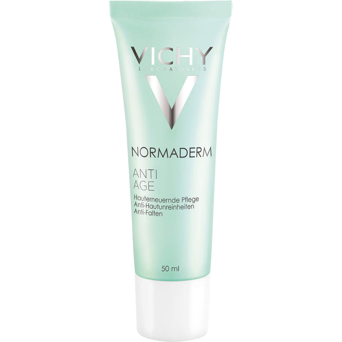 VICHY Normaderm Anti-Age hauterneuernde Pflege, Anti-Hautunreinheiten und Anti-Falten, 50 ml Cream