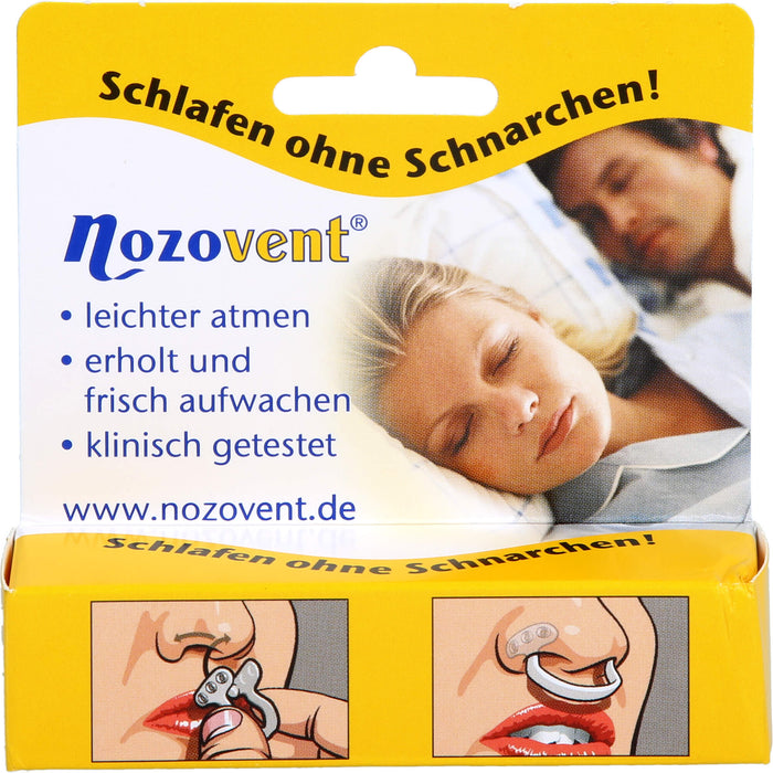 Nozovent  Nasenklammer, 2 St. Klammer