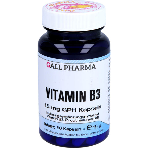 GALL PHARMA Vitamin B3 15 mg GPH Kapseln, 60 St. Kapseln