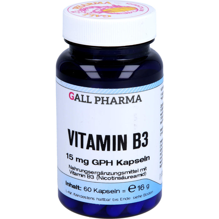 GALL PHARMA Vitamin B3 15 mg GPH Kapseln, 60 St. Kapseln
