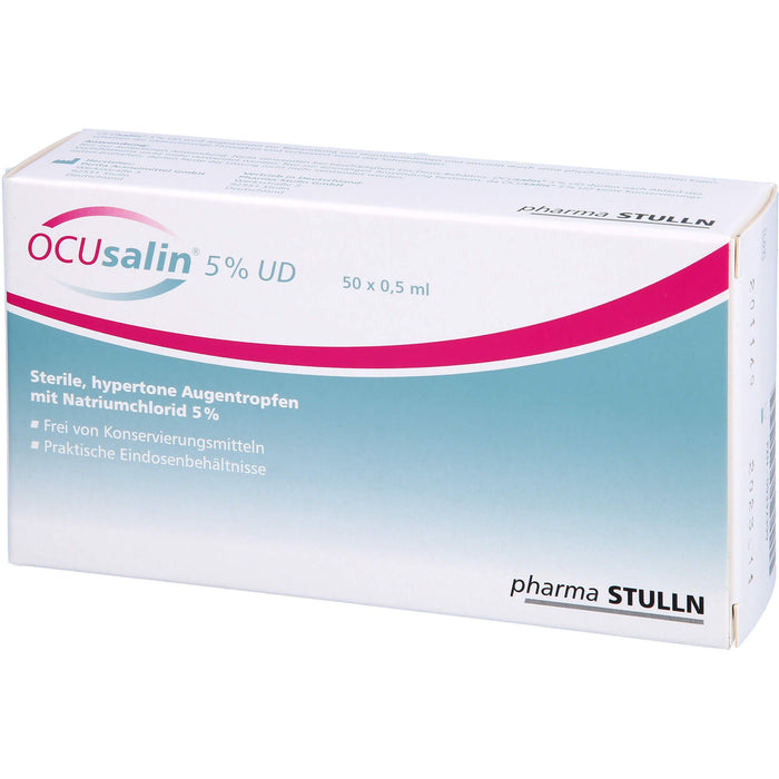 OCUsalin® 5% UD, 50X0.5 ml ATR