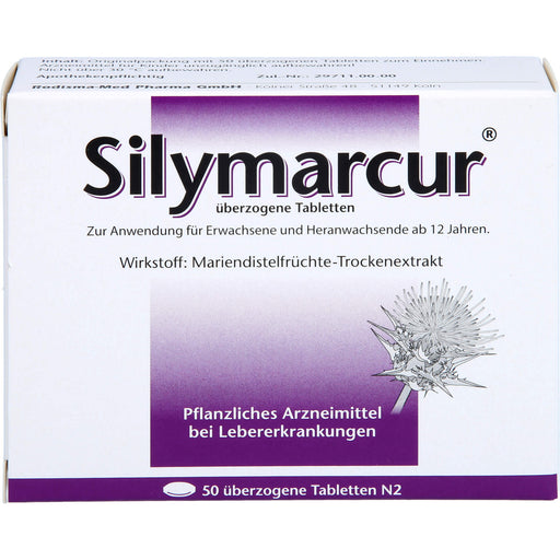 Silymarcur Tabletten bei Lebererkrankungen, 50 St. Tabletten