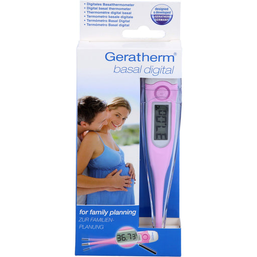 Geratherm Basal digitales Basalthermometer zur Familienplanung, 1 St. Test