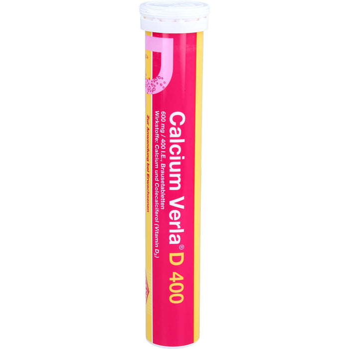Calcium Verla D 400 Brausetabletten, 120 pc Comprimés effervescents