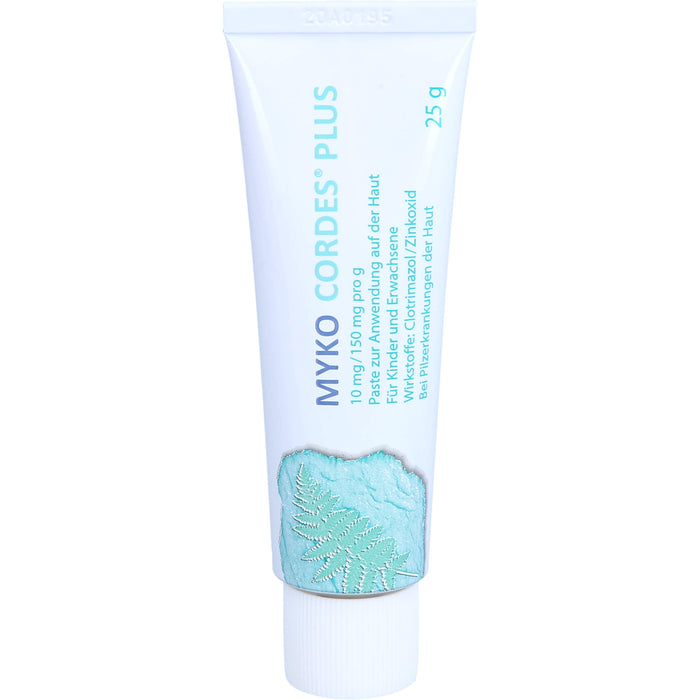 Myko Cordes Plus 10 mg/150 mg pro g Paste bei Pilzerkrankungen der Haut, 25 g Paste