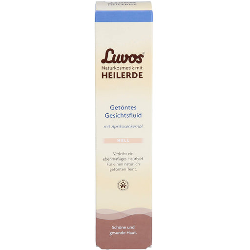 Luvos Naturkosmetik getöntes Gesichtsfluid hell, 50 ml Lösung