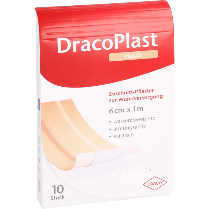 DracoPlast Classic Pflaster 1mx6cm, 1 pcs. Patch