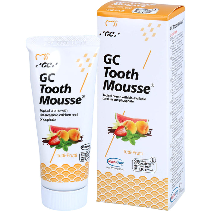 GC Tooth Mousse Tutti-Frutti, 40 g Crème