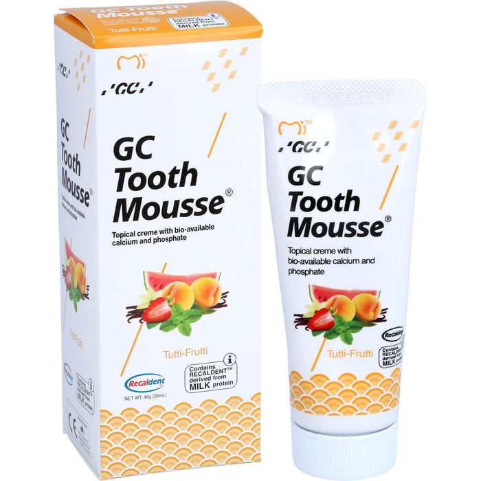 GC Tooth Mousse Tutti-Frutti, 40 g Crème