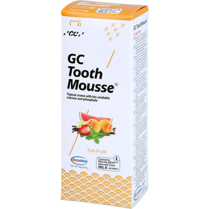GC Tooth Mousse Tutti-Frutti, 40 g Crème