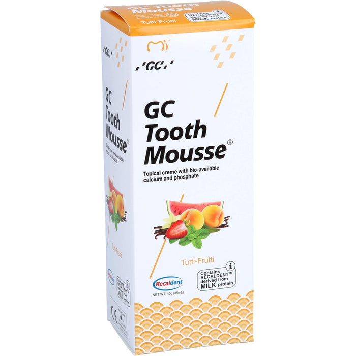GC Tooth Mousse Tutti-Frutti, 40 g Crème