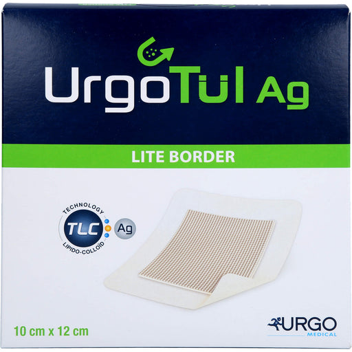 Urgotül® Ag Lite Border, selbsthaft. Lipidokolloid-Wundauflage m. Silbersalz, 10 St VER