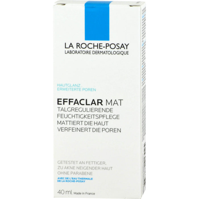 La Roche-Posay Effaclar Mat+ talgregulierende Feuchtigkeitspflege Creme, 40 ml Crème