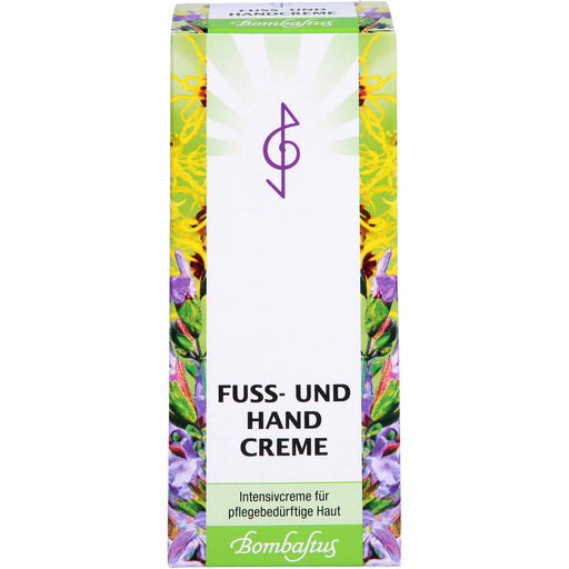 Bombastus Fuß-und Handcreme, 75 ml Creme