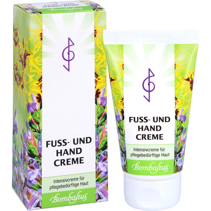 Bombastus Fuß-und Handcreme, 75 ml Creme