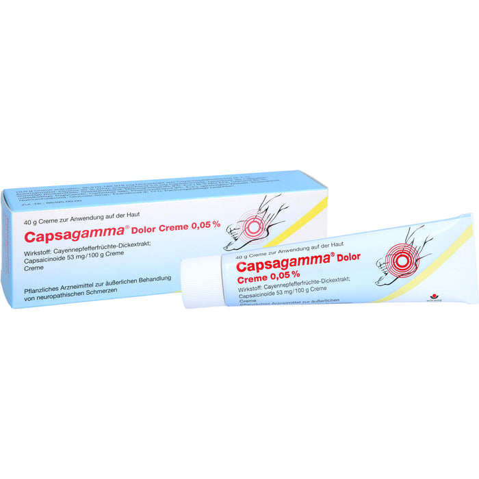 Capsagamma  Dolor Creme 0,05%, 40 g Crème