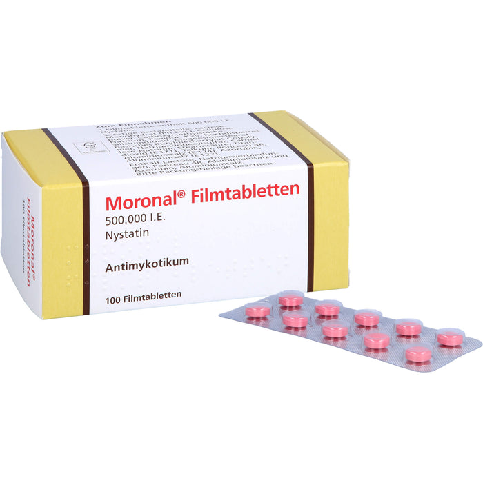 Moronal Filmtabletten 500.000 I.E. bei Pilzinfektionen, 100 pc Tablettes