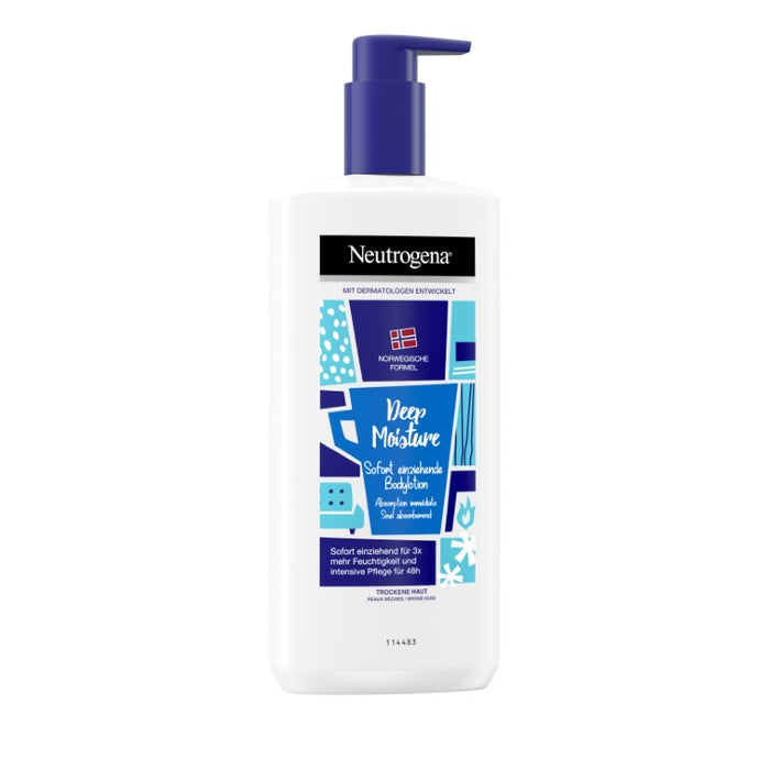 Neutrogena NF Deep Moisture Bodylotion tr. Haut, 400 ml body care