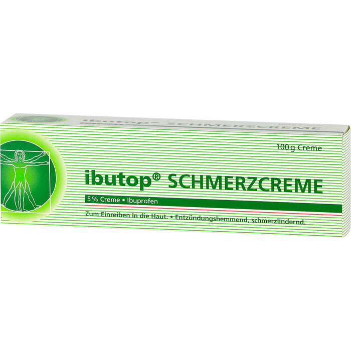 Ibutop Schmerzcreme 5% Creme entzündungshemmend und schmerzlindernd, 100 g Cream