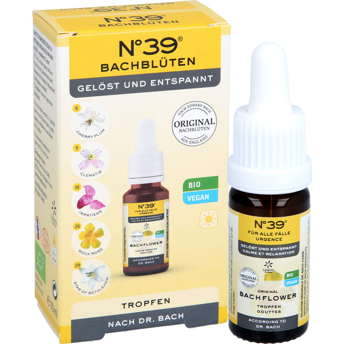 Lemon Pharma Bachblüten Notfall für alle Fälle No.39 Tropfen, 10 ml Solution