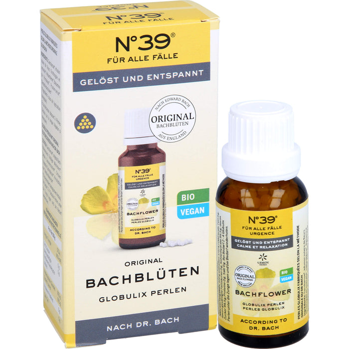 Original Bachblüten No.39 für alle Fälle Globulix Perlen Ruhe und Gelassenheit, 20 g Powder