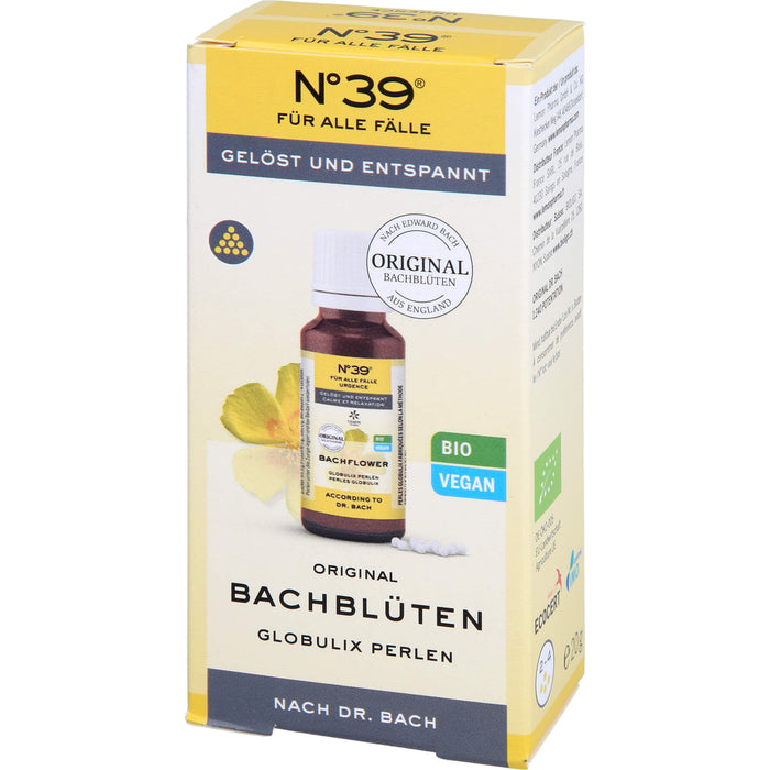 Original Bachblüten No.39 für alle Fälle Globulix Perlen Ruhe und Gelassenheit, 20 g Powder