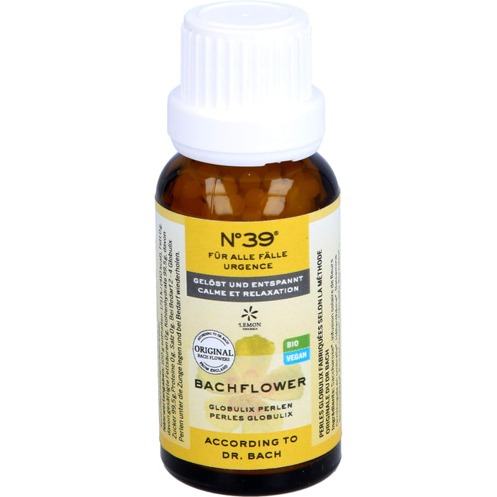 Original Bachblüten No.39 für alle Fälle Globulix Perlen Ruhe und Gelassenheit, 20 g Powder