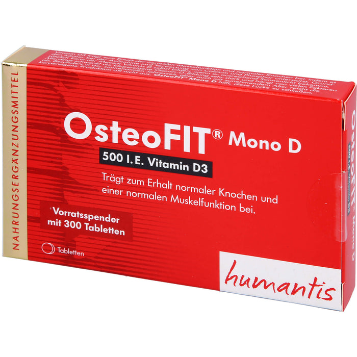 OsteoFIT Mono D Tabletten, 300 pcs. Tablets